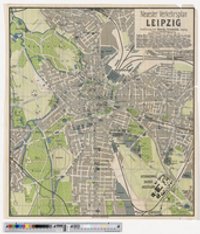 Neuester Verkehrsplan Leipzig