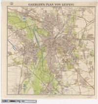 Gaebler's Plan von Leipzig