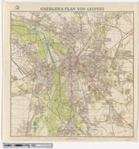 Gaeblers Plan von Leipzig