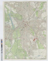 Plan der Messestadt Leipzig