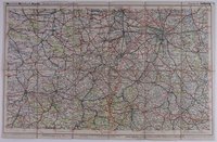 'Meinhold-Mittelbach-Karte 1 : 200 000 für Kraftfahrer und Radfahrer Migroka 41 Leipzig'