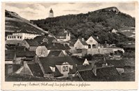 Freyburg (Unstrut) Blick nach den Jahnstätten u. Jahnheim