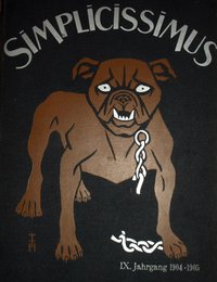 Zeitschrift "Simplicissimus", 9. Jahrgang, April 1904-März 1905