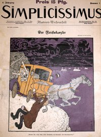 Zeitschrift "Simplicissimus", 6. Jahrgang, April 1901 bis März 1902