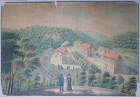 Alexisbad: Kurbad von der Schönsicht, nach 1822