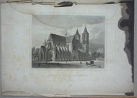 Halberstadt: Dom von Nordosten, 1836