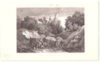 Bad Grund: Hübichenstein, 1838 (aus: Wigand "Wanderung durch den Harz)