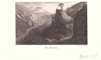 Okertal: Blick ins Tal, nach 1829