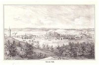 Osterode am Harz: Stadt und Burg, 1841-1843 (aus: Meinecke "Vaterländische Geschichten")