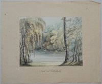 Teich im Selketal, von Wilhelm Günther Bleichrodt, um 1820