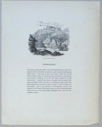 Wernigerode: Schloß über die Holtemme, 1829 (aus: Jennings "Scenery")