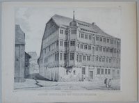 Wernigerode: Faulbaumsches Haus, 1848 (aus: Brockhaus "Baukunst des Mittelalters")