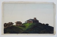 Brockenhaus auf dem Brockengipfel, um 1800