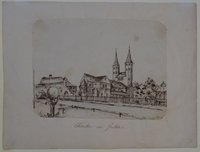 Neuwerkkirche in Goslar, von Breton, am 14. August 1868