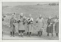 Bäuerinnen bei Vychodna, Slowakei, aus der Serie "Ausland"