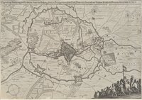 Eigentliche Abbildung der berümten Statt und Vestung BREDA Belägert von seine Exell: Friedrich Henirich von Nassaw Printz von Oranien, den 23 July Ao. 1637.
