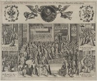 Eigentliche abbildung wie Kays: Mayt. FERDINANDUS SECUNDUS den 21 IUNII. 1617. zum Böhmischen König gekrönt zu Praag.