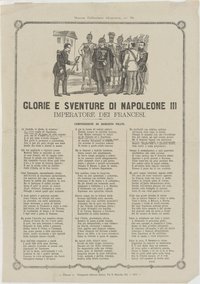 GLORIE E SVENTURE DI NAPOLEONE III/ IMPERATORE DEI FRANCESI.