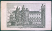 Lithografie - Torgau, Schloss Hartenfels