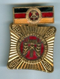 Abzeichen "Kollektiv der sozialistischen Arbeit", 1962-1990, DDR