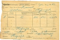 Formular-Vordruck Schweine-Kaufanzeige, Provinz Sachsen, 1916, 1. Weltkrieg
