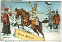 Neujahrsgrußkarte 1912-13, Prosit Neujahr