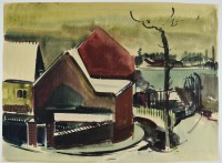 Ansicht eines Eckgrundstückes Hans A. Griepentrog 1948, Weißenfels