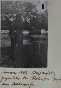 Sommer 1943. Weißenfels, Robinson-Insel, Hans A. Griepentrog