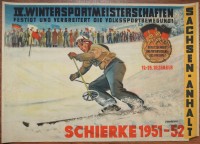IV. Wintersportmeisterschaften Sachsen-Anhalt, 1951-52