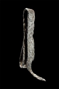 Einschneidiges, eisernes Hiebschwert (Einzelfund) von Bornitz, Burgenlandkreis