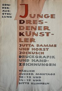 Sonderausstellung Junge Dresdener Künstler - Jutta Damme und Horst Jockusch - Druckgrafik und Handzeichnungen