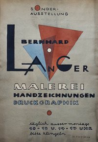 Sonderausstellung Bernhard Langer - Malerei, Handzeichnungen, Druckgraphik