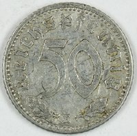 50 Reichspfennig, 1941, Deutsches Reich