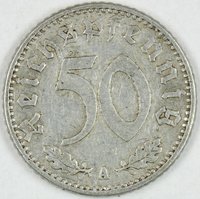 50 Reichspfennig, 1942, Deutsches Reich