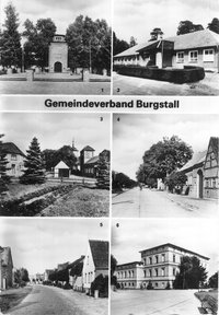 Ansichtskarte "Gemeindeverband Burgstall"