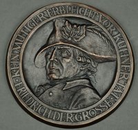 Plakette Friedrich II. von Preußen