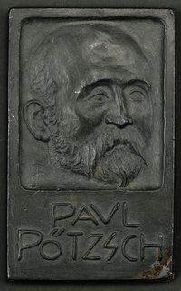 Portraitrelief Paul Pötzsch, 1931