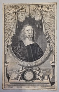 Porträt von Johannes Olearius