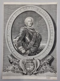 Porträt von Johann Adolph II. von Sachsen-Weißenfels