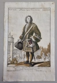 Porträt eines Jagd-Pagen des Herzogtums Sachsen-Weißenfels