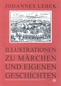 Ausstellungsplakat "Johannes Lebek. Illustrationen zu Märchen und eigenen Geschichte"