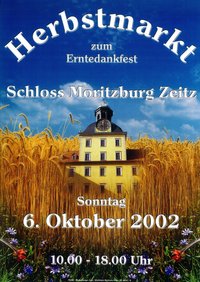 Plakat "Herbstmarkt zum Erntedankfest"