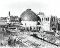 Jérusalem. Coupoles du Saint-Sépulchre