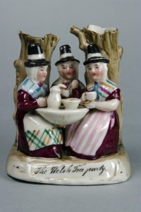 Figurengruppe: "The Welsh Teaparty"