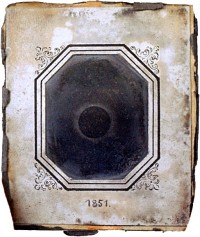 Daguerreotypie der Sonnenfinsternis vom 28. Juli 1851