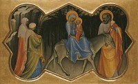 Piero di Giovanni, gen. Don Lorenzo Monaco: Flucht nach Ägypten. Um 1405-10