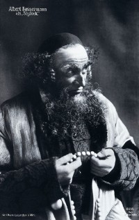 Albert Bassermann als Shylock in W. Shakespeares "Der Kaufmann von Venedig"