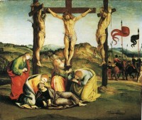 Luca Signorelli: Jesus am Kreuze. Um 1507