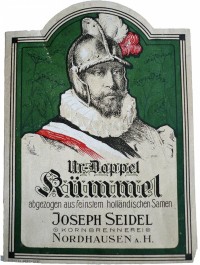 Etikett der Firma Joseph Seidel