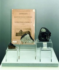 Olivin-Hypersthen-Chondrit (Meuselbacher Meteorit)